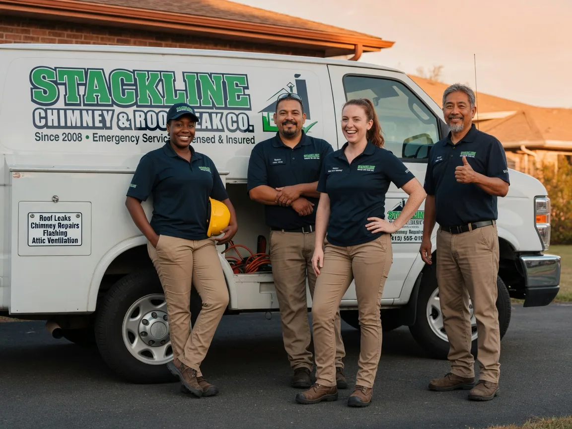 Chimney flashing repair company in Pearlington, MS
